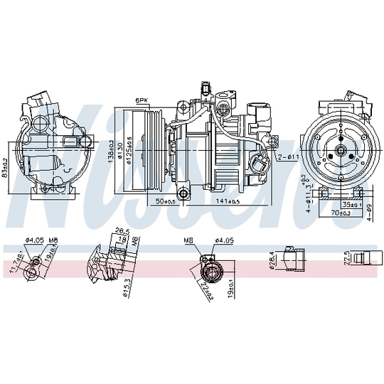 890921 - Compressor, air conditioning 