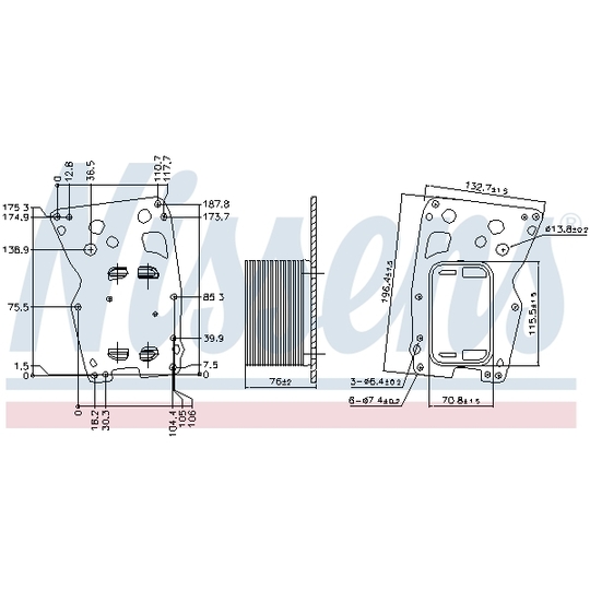 90902 - Õliradiaator, mootoriõli 