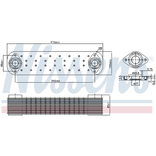 91134 - Oil Cooler, engine oil 