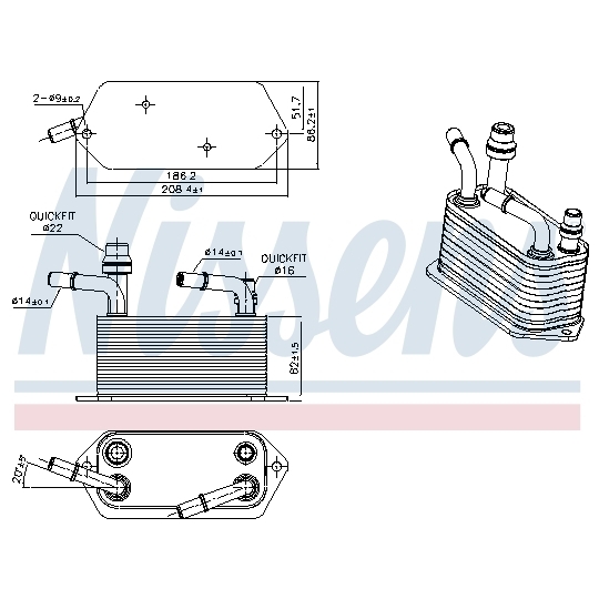 91283 - Õliradiaator, automaatkast 