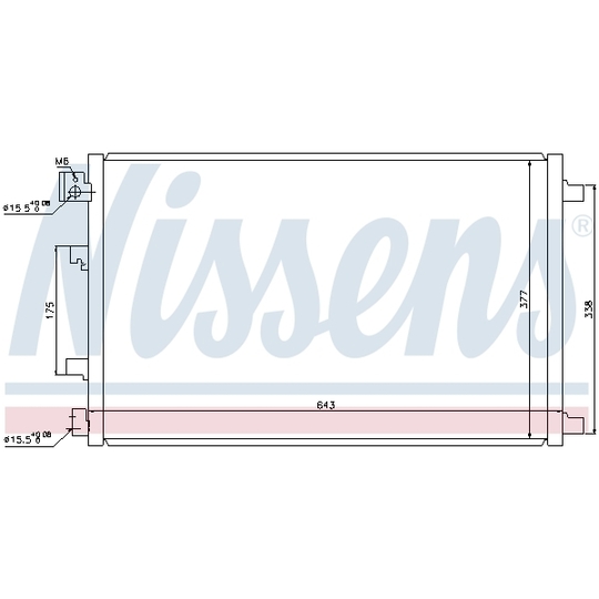 940038 - Condenser, air conditioning 