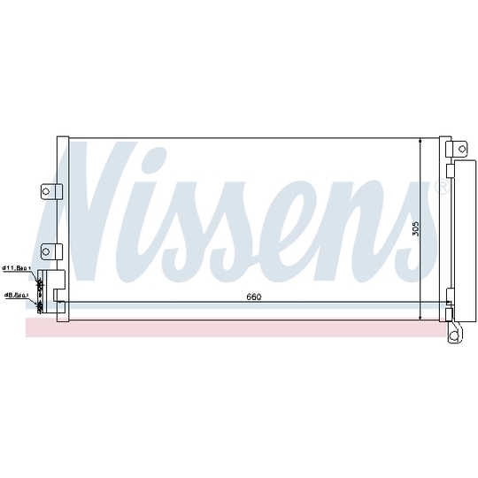 940023 - Kondensor, klimatanläggning 