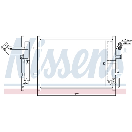 940148 - Condenser, air conditioning 