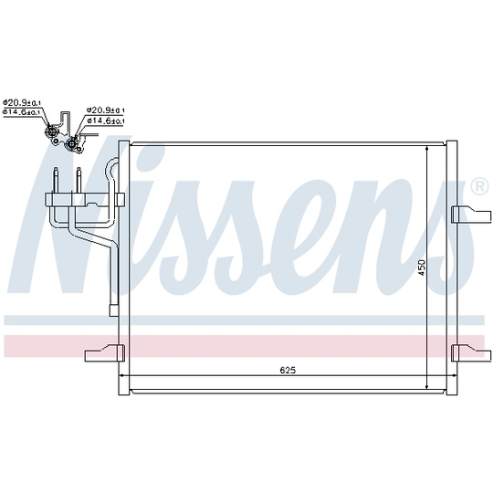 940144 - Condenser, air conditioning 