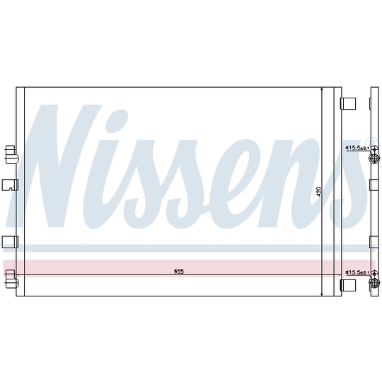 940152 - Condenser, air conditioning 