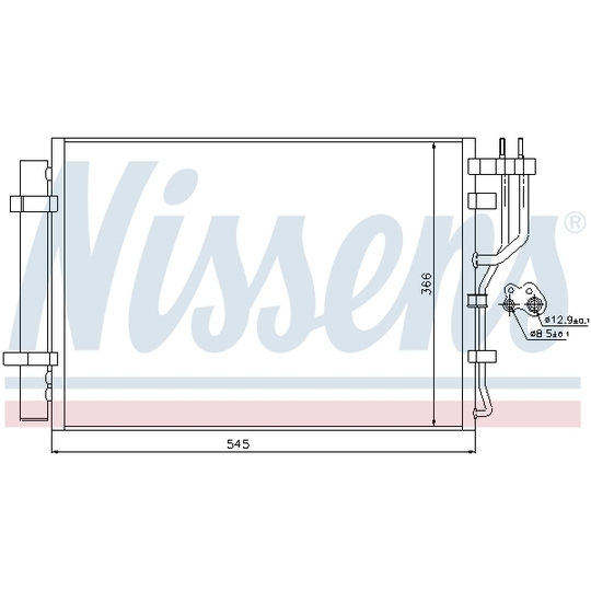 940251 - Condenser, air conditioning 