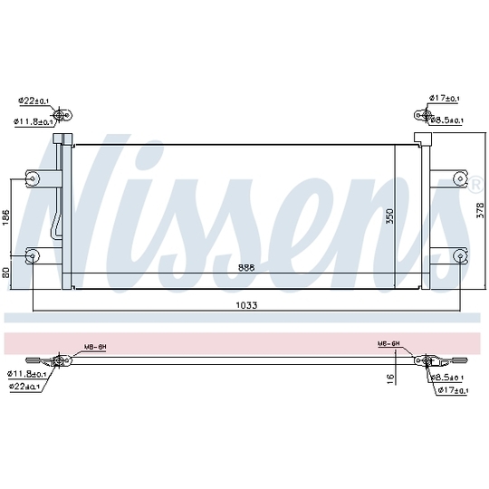 940264 - Condenser, air conditioning 