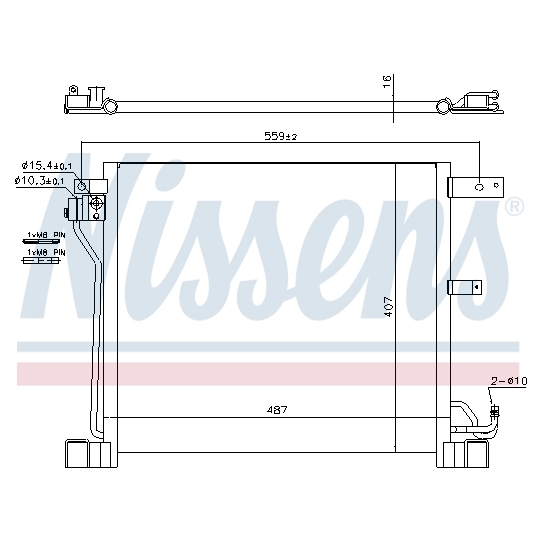 940338 - Condenser, air conditioning 