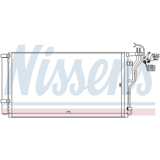 940347 - Condenser, air conditioning 