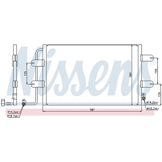 940305 - Condenser, air conditioning 