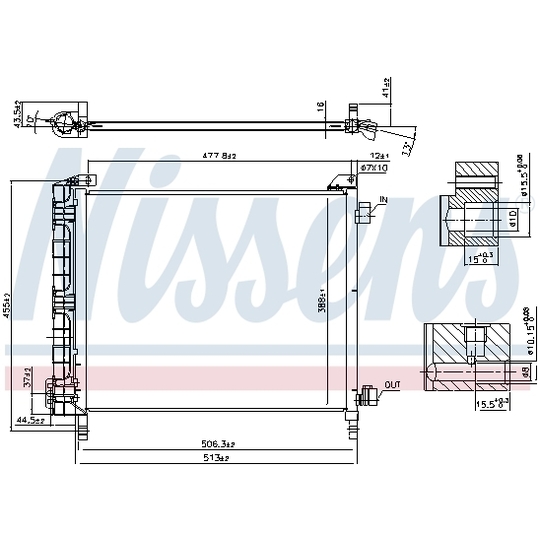 940372 - Condenser, air conditioning 