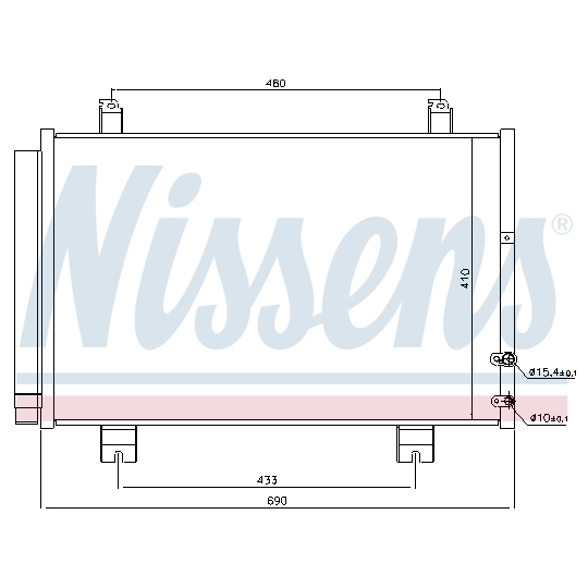 940365 - Condenser, air conditioning 