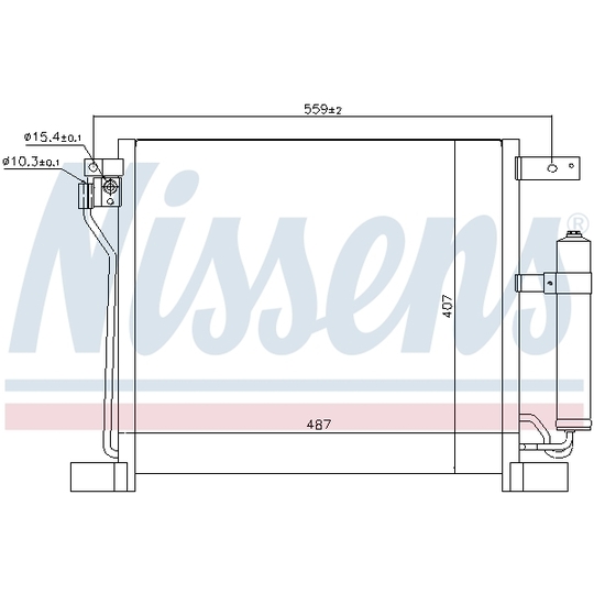 940384 - Condenser, air conditioning 