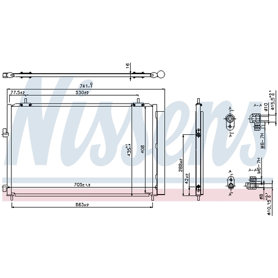 940349 - Condenser, air conditioning 