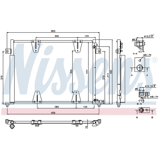 940373 - Condenser, air conditioning 