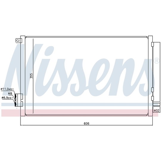 940396 - Kondensor, klimatanläggning 