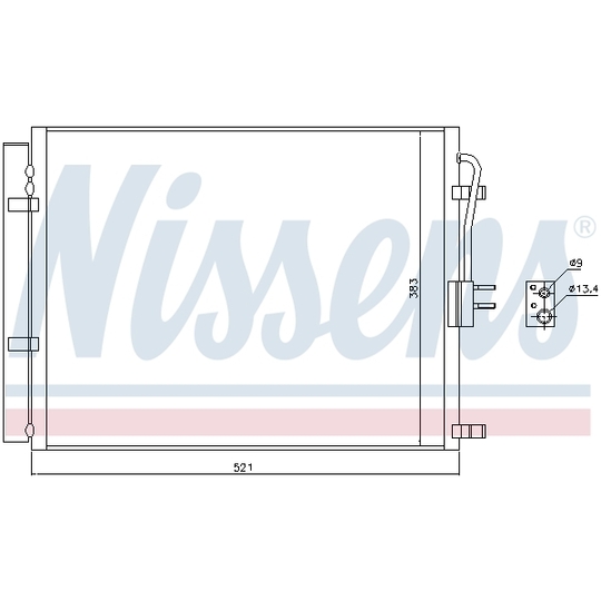 940428 - Condenser, air conditioning 