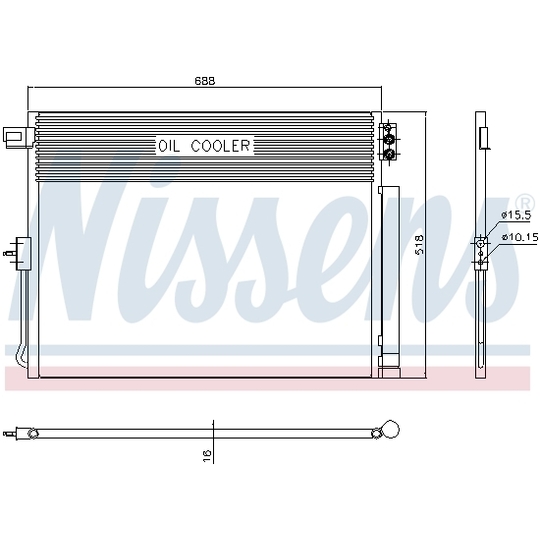 940411 - Condenser, air conditioning 