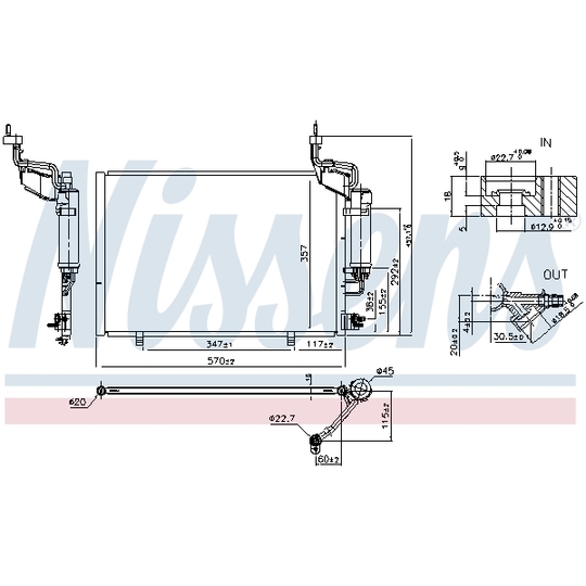 940526 - Lauhdutin, ilmastointilaite 