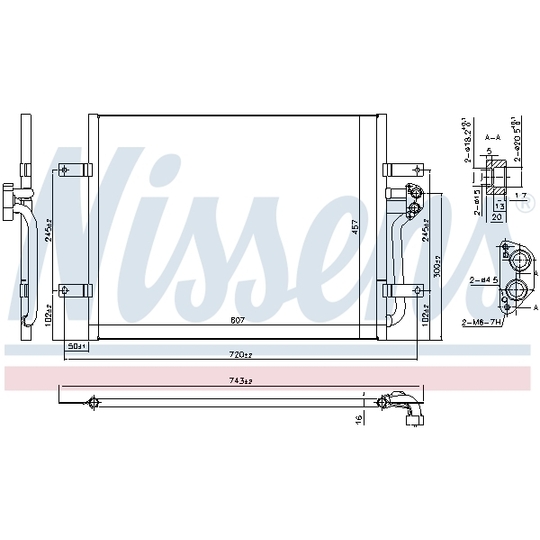 940585 - Condenser, air conditioning 