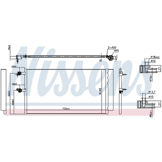 940743 - Condenser, air conditioning 