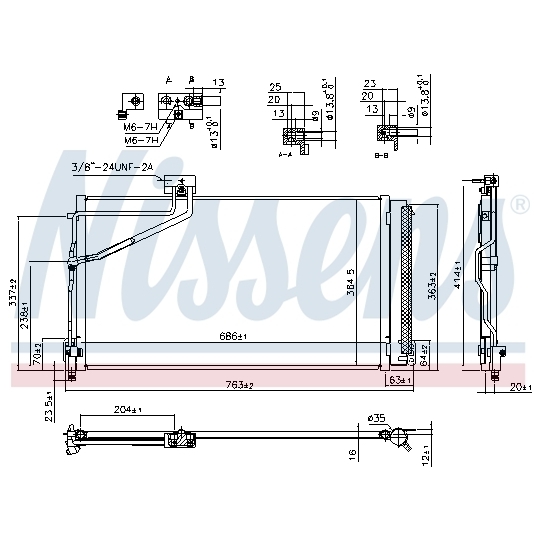 940657 - Condenser, air conditioning 