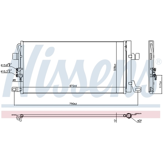 940827 - Condenser, air conditioning 