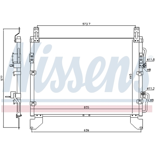 940805 - Condenser, air conditioning 