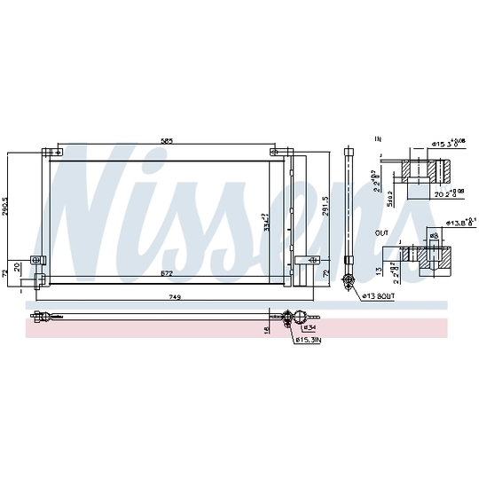 940803 - Condenser, air conditioning 