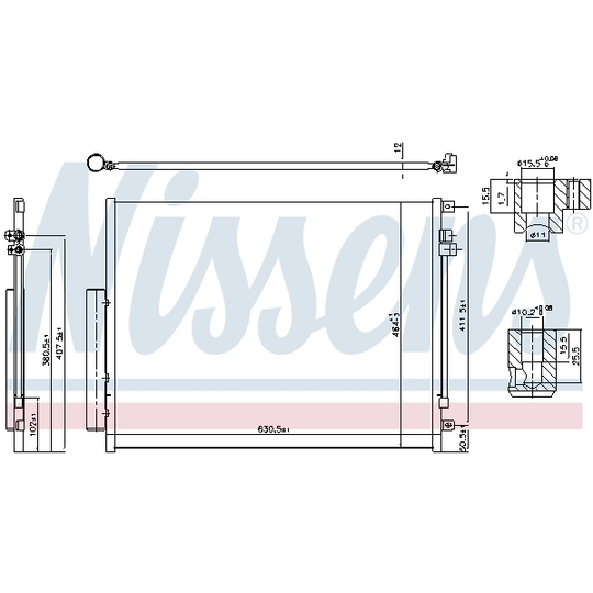 941065 - Condenser, air conditioning 