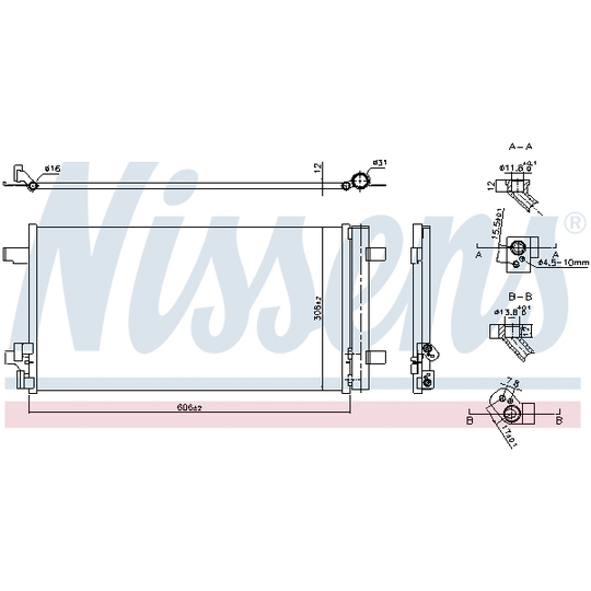 941193 - Condenser, air conditioning 