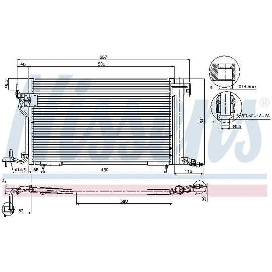 94313 - Condenser, air conditioning 