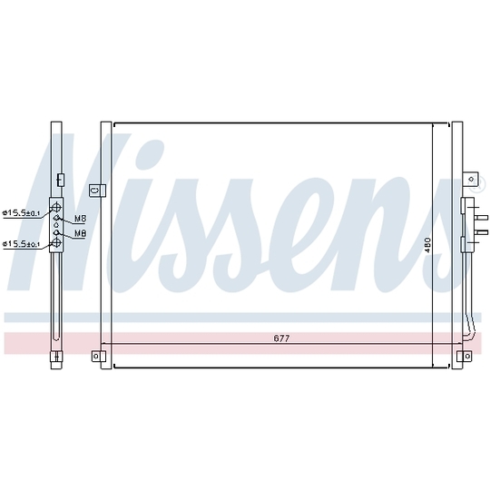 94464 - Condenser, air conditioning 