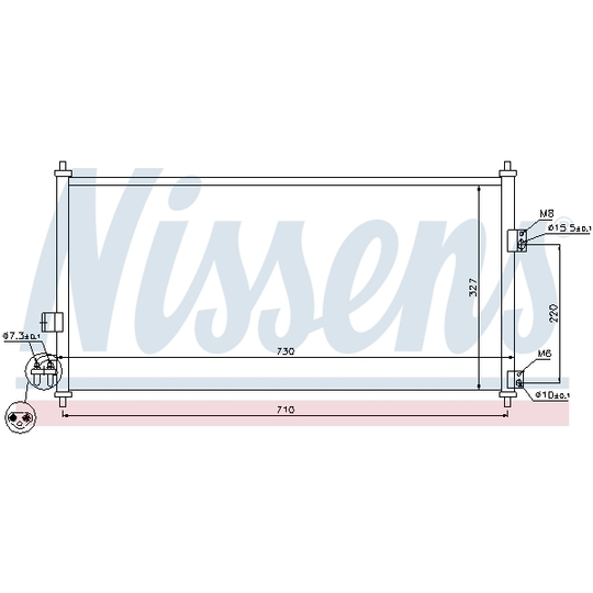 94889 - Condenser, air conditioning 