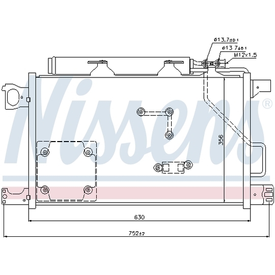 94857 - Condenser, air conditioning 