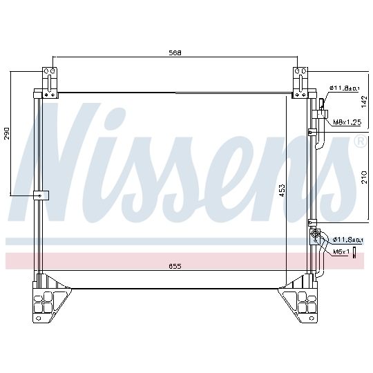 94861 - Condenser, air conditioning 