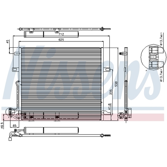 94897 - Condenser, air conditioning 