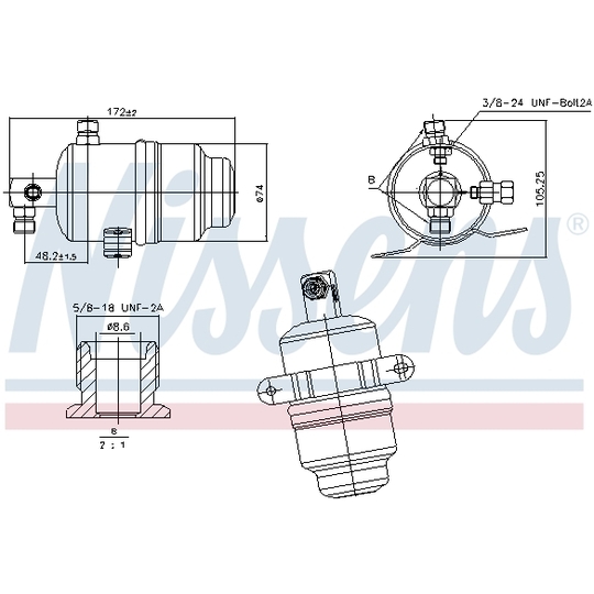 95763 - Dryer, air conditioning 