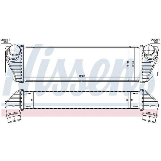 96100 - Kompressoriõhu radiaator 