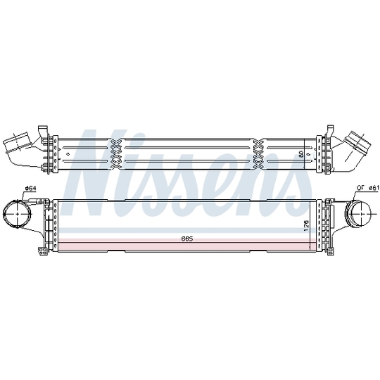 961477 - Intercooler, charger 