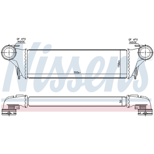 96387 - Intercooler, charger 