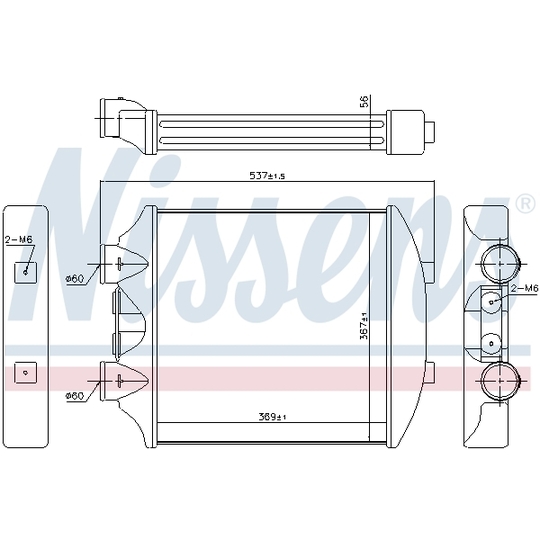 96405 - Intercooler, charger 