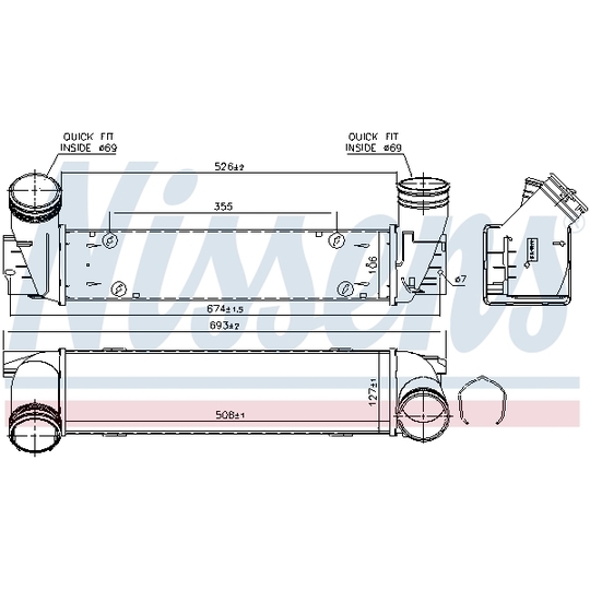 96337 - Kompressoriõhu radiaator 