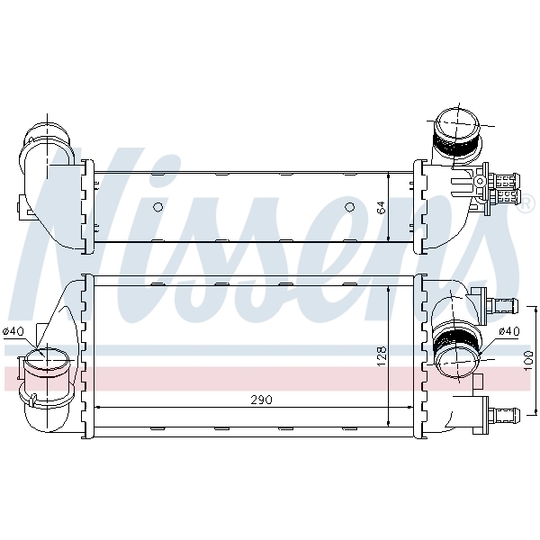 96466 - Intercooler, charger 