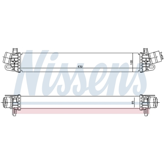 96507 - Kompressoriõhu radiaator 