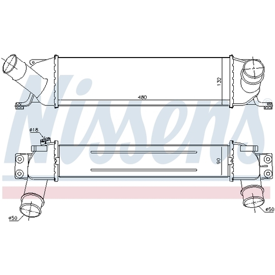 96458 - Intercooler, charger 