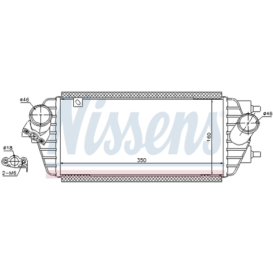 96456 - Intercooler, charger 