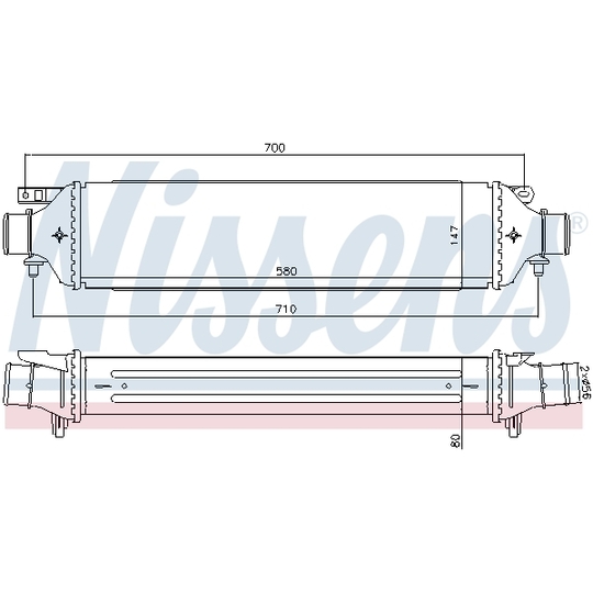 96477 - Intercooler, charger 