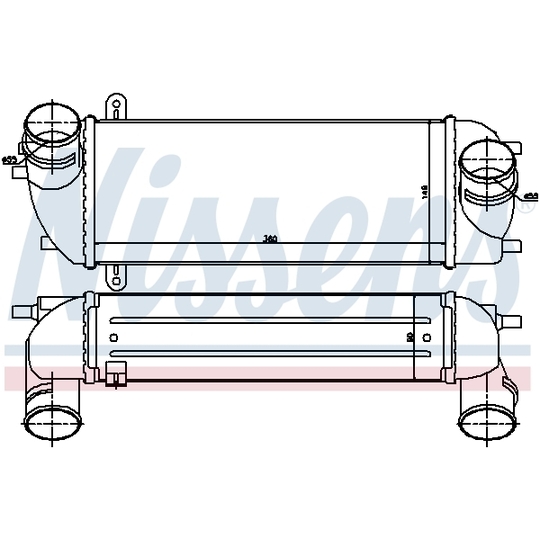 96559 - Kompressoriõhu radiaator 