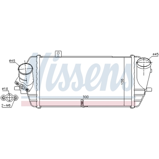 96539 - Intercooler, charger 